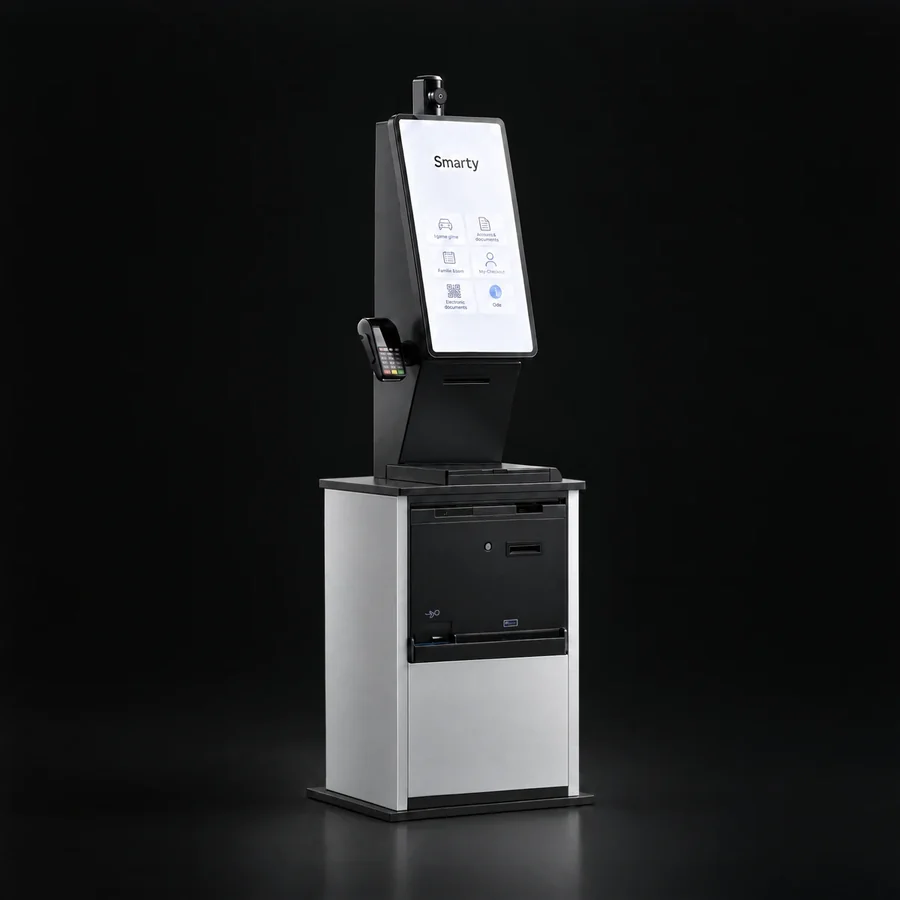 Borne Smarty SK3 avec monnayeur